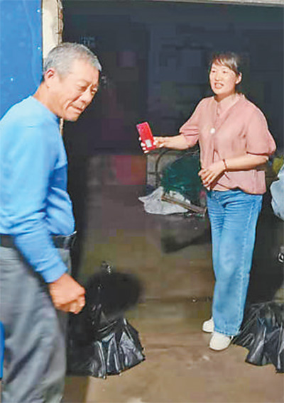 福建宁德霞浦县松山街道古县村党支部书记孙丽美——  危急关头，冲在最前面(图1)